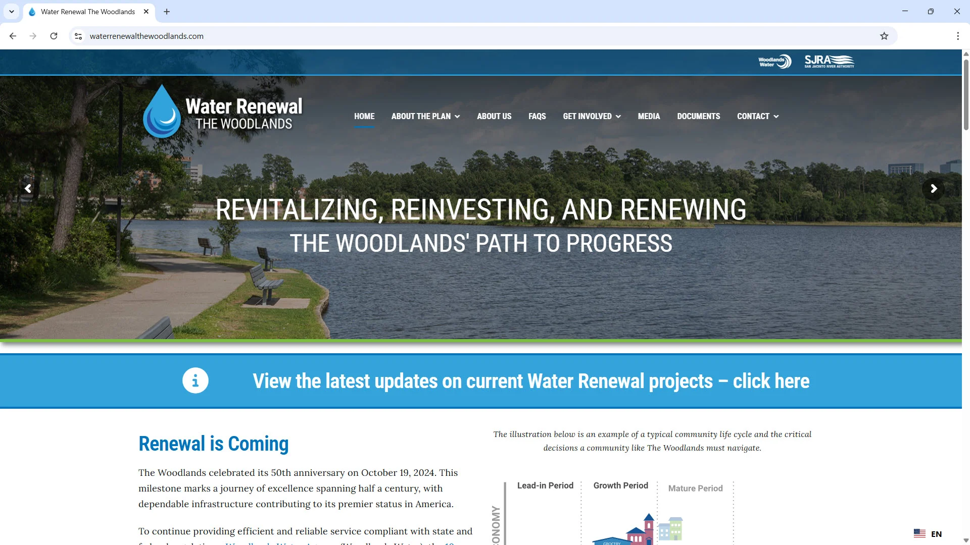 Creative Services Portfolio 9 Water Renewal The Woodlands