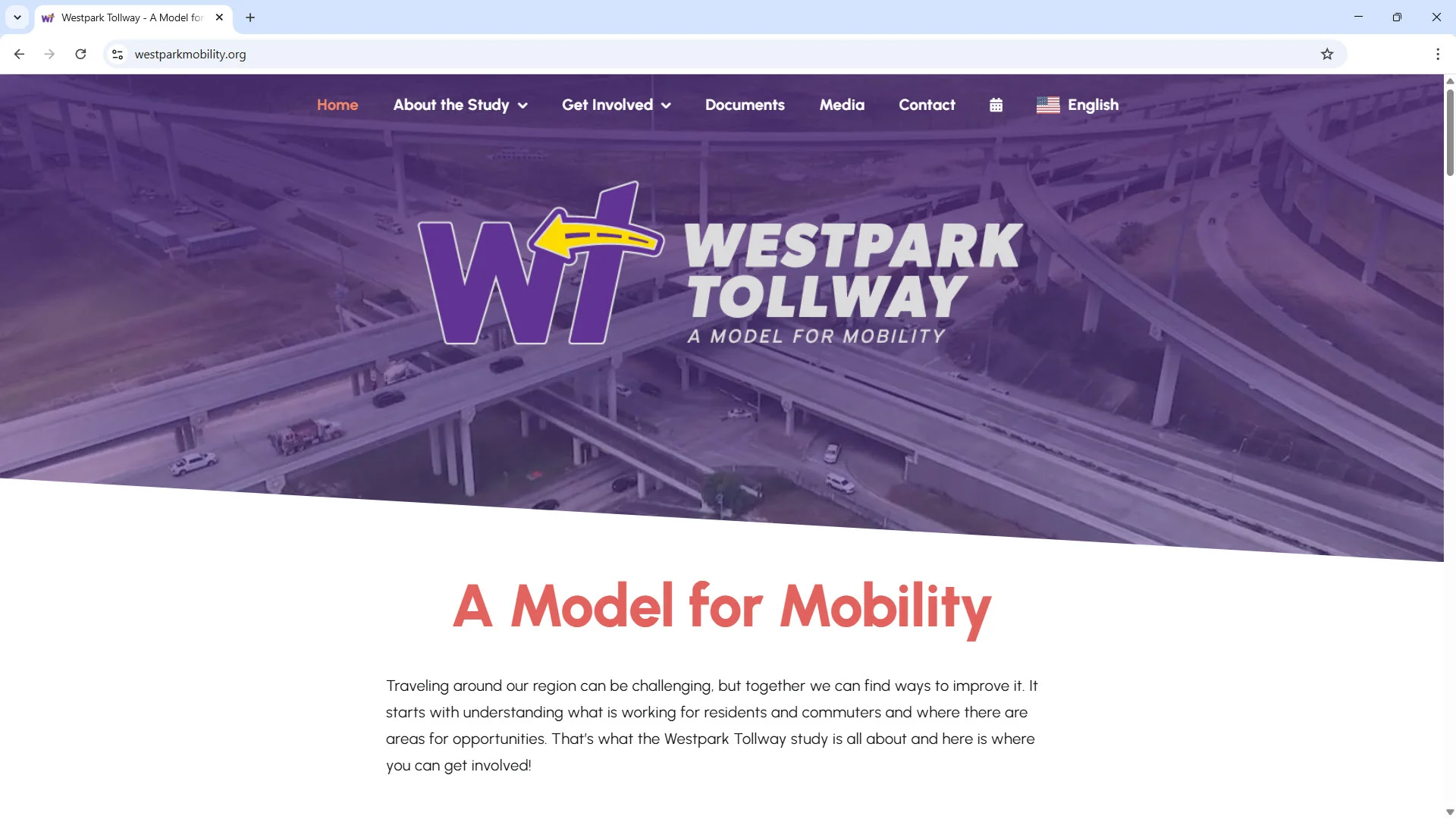 Creative Services Portfolio 10 Westpark Tollway - A Model for Mobility
